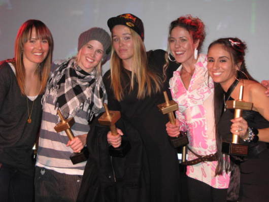 The top women powder video awards